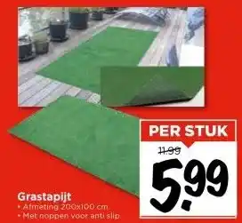 Vomar Voordeelmarkt Grastapijt aanbieding