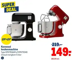 Makro Kenwood keukenmachine aanbieding