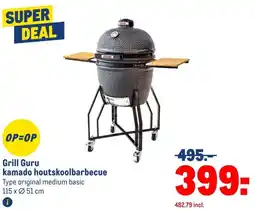 Makro Grill Guru kamado houtskoolbarbecue aanbieding