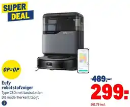 Makro Eufy robotstofzuiger aanbieding