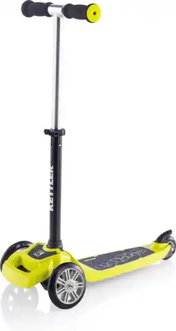 Bol.com Kettler Zazzy Lime - Kinder step - In hoogte verstelbaar stuur- Geel aanbieding