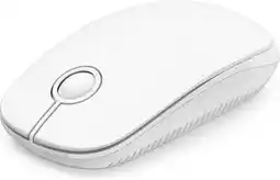 Bol.com Sounix Draadloze Muis - 2.4G - Laptop en Computer - DPI 1600 - Stil - Wit aanbieding