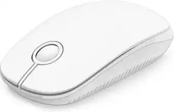 Bol.com Sounix Draadloze Muis - 2.4G - Laptop en Computer - DPI 1600 - Stil - Wit aanbieding