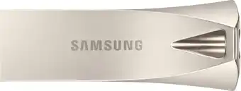 Bol.com Samsung BAR Plus MUF-256BE3 - USB-flashstation - 256 GB - USB 3.1 Gen 1 - champagne zilverkleurig aanbieding