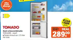 Albert Heijn Tomado Koel vriescombinatie aanbieding