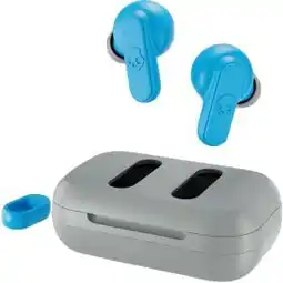 MediaMarkt SKULLCANDY Dime TW Grijs/Blauw aanbieding