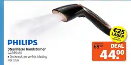 Albert Heijn Philips Steam&Go handstomer aanbieding