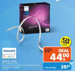 Albert Heijn Philips Ledstrip 3 meter aanbieding