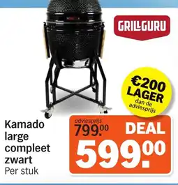 Albert Heijn Kamado large compleet zwart aanbieding