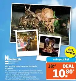 Albert Heijn Entreeticket aanbieding
