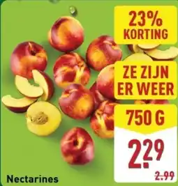 ALDI Nectarines aanbieding