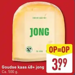 ALDI Goudse kaas 48+ jong aanbieding