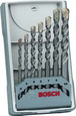 Amazon Bosch Professional 7-delige betonborenset CYL-3 (voor beton, Ø 4-10 mm, accessoire klopboormachine) aanbieding