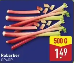 ALDI Rabarber aanbieding