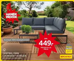 Praxis CENTRAL PARK LOUNGESET SCAELEA aanbieding