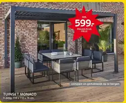 Praxis TUINSET MONACO aanbieding