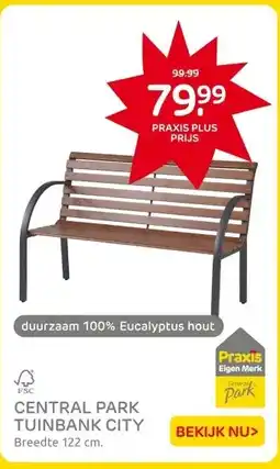 Praxis CENTRAL PARK TUINBANK CITY aanbieding