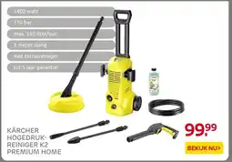 Praxis KÄRCHER HOGEDRUK- REINIGER K2 PREMIUM HOME aanbieding