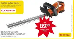 Praxis BLACK+DECKER ACCU HEGGENSCHAAR aanbieding