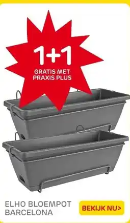 Praxis ELHO BLOEMPOT BARCELONA aanbieding