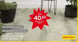 Praxis CANDO PVC VLOER CLICK DE LUXE aanbieding
