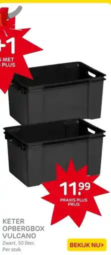 Praxis KETER OPBERGBOX VULCANO aanbieding
