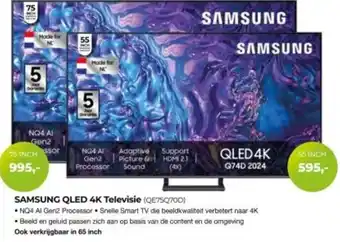 EP Beerepoot Samsung qled 4k televisie aanbieding