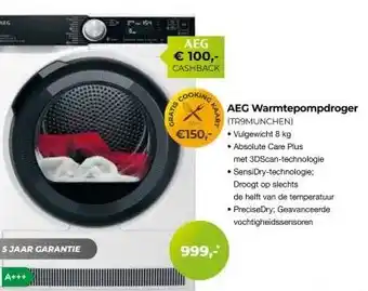 EP Beerepoot AEG Warmtepompdroger aanbieding