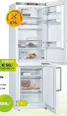 EP Beerepoot Bosch koelvriescombinatie aanbieding