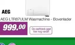 EP AEG LTR87ULM Wasmachine - Bovenlader aanbieding