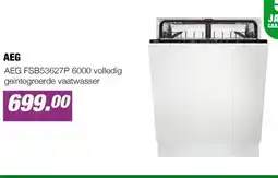 EP AEG FSB53627P 6000 volledig geintegreerde vaatwasser aanbieding