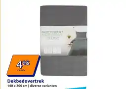 Action Dekbedovertrek aanbieding