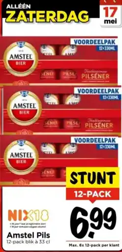 Vomar Voordeelmarkt Amstel Pils aanbieding