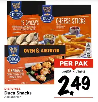 Vomar Voordeelmarkt Duca Snacks aanbieding