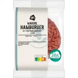 Albert Heijn AH Magere hamburger aanbieding