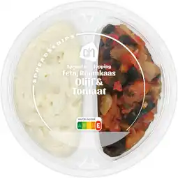 Albert Heijn AH Spread met topping feta, olijf & tomaat aanbieding