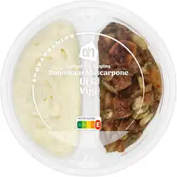 Albert Heijn AH Spread met topping mascarpone ui & vijg aanbieding