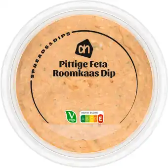 Albert Heijn AH Pittige feta roomkaas dip aanbieding