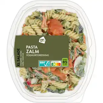 Albert Heijn AH XL salade pasta zalm aanbieding