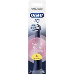 Albert Heijn Oral-B IO gentle care opzetborstels zwart aanbieding
