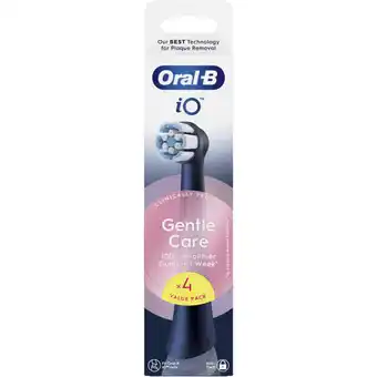 Albert Heijn Oral-B IO gentle care opzetborstels zwart aanbieding
