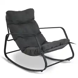 Action Schommelstoel met kussen aanbieding
