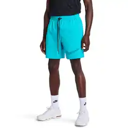 Foot Locker Nike Tech Woven Heren Korte Broeken - Groen - Maat: XS - Poly Woven - Foot Locker aanbieding