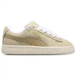 Foot Locker Puma Suede Unisex Schoenen - Beige - Maat: 32 - Suède - Foot Locker aanbieding