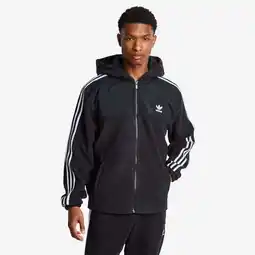 Foot Locker Adidas Adicolor Classics 3-stripes Heren Hoodies - Zwart - Maat: S - Poly Fleece - Foot Locker aanbieding