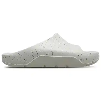 Foot Locker Jordan Post Slide Unisex Slippers en Sandalen - Zilver - Maat: 36 - Plastic - Foot Locker aanbieding