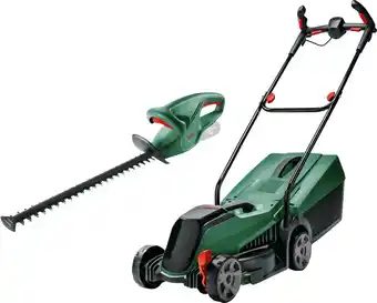 Coolblue Bosch CityMower 18V-32 (zonder accu) + EasyHedgeCut 18-45 Li (zonder accu) aanbieding