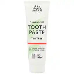 Holland & Barrett Urtekram Tandpasta Tea Tree Fluoridevrij - 75ml aanbieding