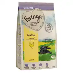 Zooplus Feringa Sterilised Droogvoer - Adult Sterilised Gevogelte 400 g aanbieding