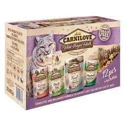 Zooplus Carnilove Wild Origin Fillets 12 x 85 g - Mixpaket (4 Sorten) aanbieding